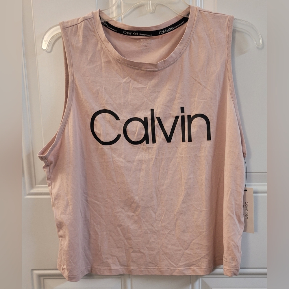 Calvin Klein Performance Light Mauve/Pink Muscle Tee